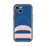 スリムプロテクションプレミアムケース with MagSafe［ オリジナル - initial color - D navy ］