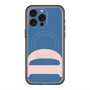 スリムプロテクションプレミアムケース with MagSafe［ オリジナル - initial color - D navy ］