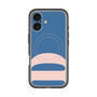 スリムプロテクションプレミアムケース with MagSafe［ オリジナル - initial color - D navy ］