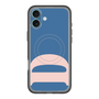 スリムプロテクションプレミアムケース with MagSafe［ オリジナル - initial color - D navy ］
