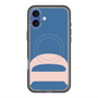 スリムプロテクションプレミアムケース with MagSafe［ オリジナル - initial color - D navy ］