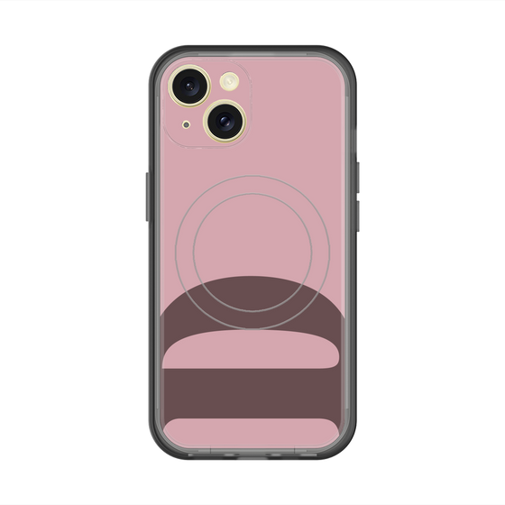 スリムプロテクションプレミアムケース with MagSafe［ オリジナル - initial color - D dusty pink ］