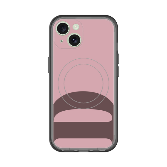 スリムプロテクションプレミアムケース with MagSafe［ オリジナル - initial color - D dusty pink ］
