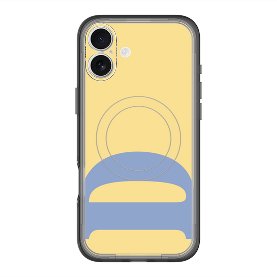 スリムプロテクションプレミアムケース with MagSafe［ オリジナル - initial color - D yellow ］