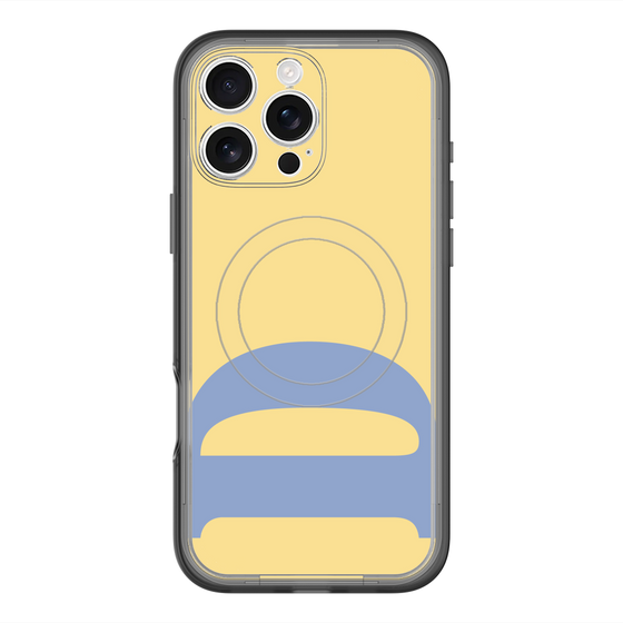 スリムプロテクションプレミアムケース with MagSafe［ オリジナル - initial color - D yellow ］