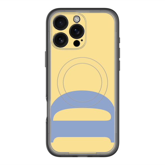 スリムプロテクションプレミアムケース with MagSafe［ オリジナル - initial color - D yellow ］