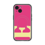 スリムプロテクションプレミアムケース with MagSafe［ オリジナル - initial color - E pink ］