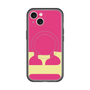 スリムプロテクションプレミアムケース with MagSafe［ オリジナル - initial color - E pink ］