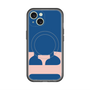 スリムプロテクションプレミアムケース with MagSafe［ オリジナル - initial color - E navy ］
