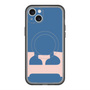 スリムプロテクションプレミアムケース with MagSafe［ オリジナル - initial color - E navy ］