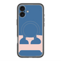 スリムプロテクションプレミアムケース with MagSafe［ オリジナル - initial color - E navy ］