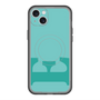 スリムプロテクションプレミアムケース with MagSafe［ オリジナル - initial color - E light green ］