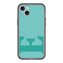スリムプロテクションプレミアムケース with MagSafe［ オリジナル - initial color - E light green ］