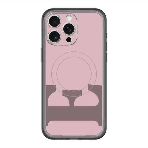 スリムプロテクションプレミアムケース with MagSafe［ オリジナル - initial color - E dusty pink ］