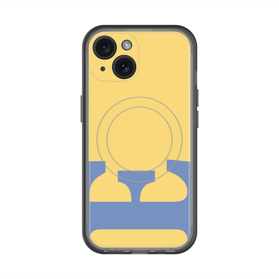 スリムプロテクションプレミアムケース with MagSafe［ オリジナル - initial color - E yellow ］