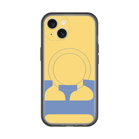 スリムプロテクションプレミアムケース with MagSafe［ オリジナル - initial color - E yellow ］