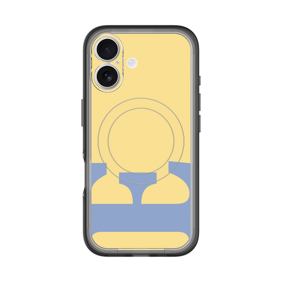 スリムプロテクションプレミアムケース with MagSafe［ オリジナル - initial color - E yellow ］