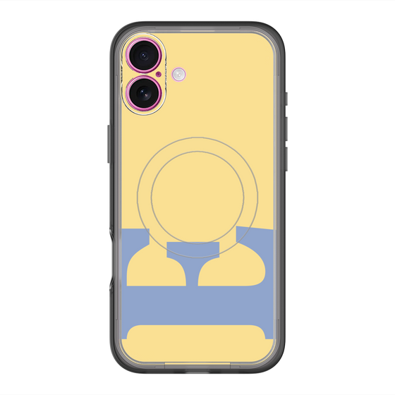 スリムプロテクションプレミアムケース with MagSafe［ オリジナル - initial color - E yellow ］