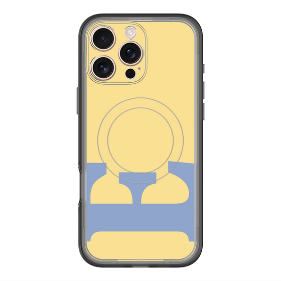 スリムプロテクションプレミアムケース with MagSafe［ オリジナル - initial color - E yellow ］