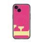 スリムプロテクションプレミアムケース with MagSafe［ オリジナル - initial color - F pink ］