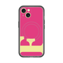 スリムプロテクションプレミアムケース with MagSafe［ オリジナル - initial color - F pink ］