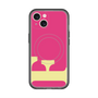 スリムプロテクションプレミアムケース with MagSafe［ オリジナル - initial color - F pink ］