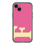 スリムプロテクションプレミアムケース with MagSafe［ オリジナル - initial color - F pink ］