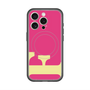 スリムプロテクションプレミアムケース with MagSafe［ オリジナル - initial color - F pink ］