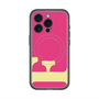 スリムプロテクションプレミアムケース with MagSafe［ オリジナル - initial color - F pink ］