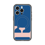 スリムプロテクションプレミアムケース with MagSafe［ オリジナル - initial color - F navy ］