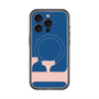 スリムプロテクションプレミアムケース with MagSafe［ オリジナル - initial color - F navy ］
