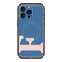 スリムプロテクションプレミアムケース with MagSafe［ オリジナル - initial color - F navy ］