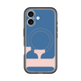 スリムプロテクションプレミアムケース with MagSafe［ オリジナル - initial color - F navy ］