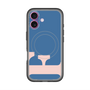 スリムプロテクションプレミアムケース with MagSafe［ オリジナル - initial color - F navy ］