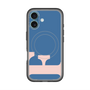 スリムプロテクションプレミアムケース with MagSafe［ オリジナル - initial color - F navy ］