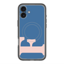 スリムプロテクションプレミアムケース with MagSafe［ オリジナル - initial color - F navy ］