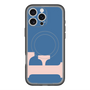 スリムプロテクションプレミアムケース with MagSafe［ オリジナル - initial color - F navy ］
