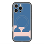 スリムプロテクションプレミアムケース with MagSafe［ オリジナル - initial color - F navy ］