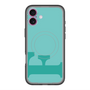 スリムプロテクションプレミアムケース with MagSafe［ オリジナル - initial color - F light green ］