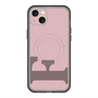 スリムプロテクションプレミアムケース with MagSafe［ オリジナル - initial color - F dusty pink ］