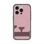 スリムプロテクションプレミアムケース with MagSafe［ オリジナル - initial color - F dusty pink ］