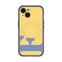 スリムプロテクションプレミアムケース with MagSafe［ オリジナル - initial color - F yellow ］
