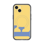スリムプロテクションプレミアムケース with MagSafe［ オリジナル - initial color - F yellow ］