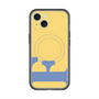 スリムプロテクションプレミアムケース with MagSafe［ オリジナル - initial color - F yellow ］