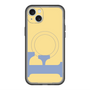 スリムプロテクションプレミアムケース with MagSafe［ オリジナル - initial color - F yellow ］