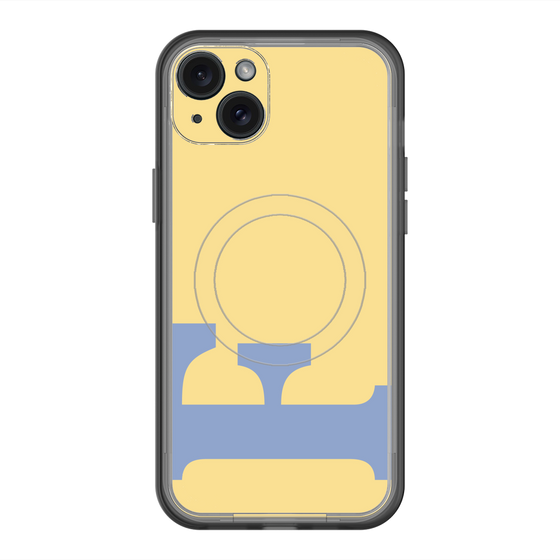 スリムプロテクションプレミアムケース with MagSafe［ オリジナル - initial color - F yellow ］