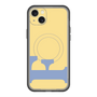 スリムプロテクションプレミアムケース with MagSafe［ オリジナル - initial color - F yellow ］