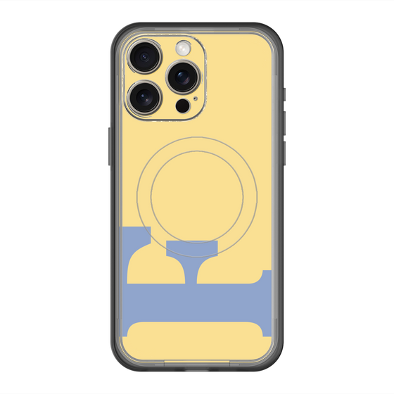 スリムプロテクションプレミアムケース with MagSafe［ オリジナル - initial color - F yellow ］