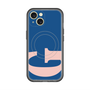 スリムプロテクションプレミアムケース with MagSafe［ オリジナル - initial color - G navy ］