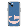 スリムプロテクションプレミアムケース with MagSafe［ オリジナル - initial color - G navy ］